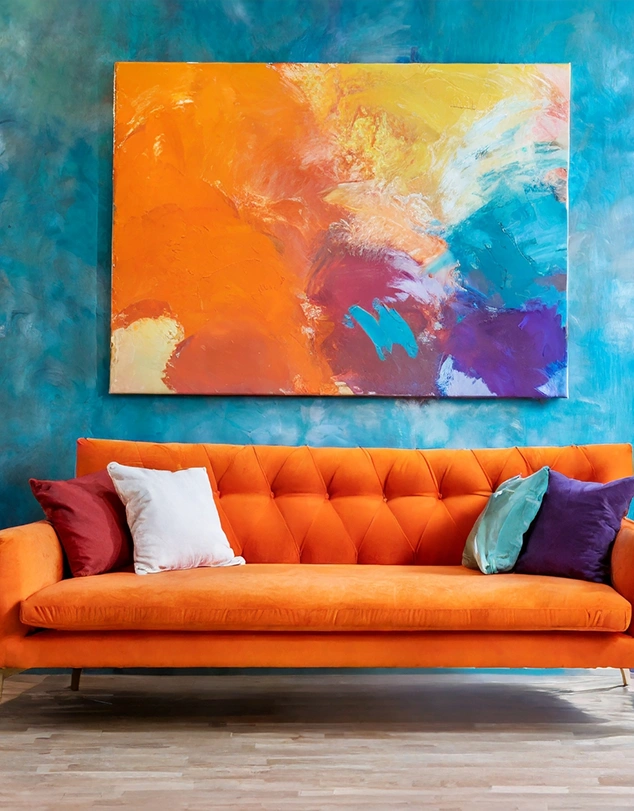 Sunset Abstract Painting