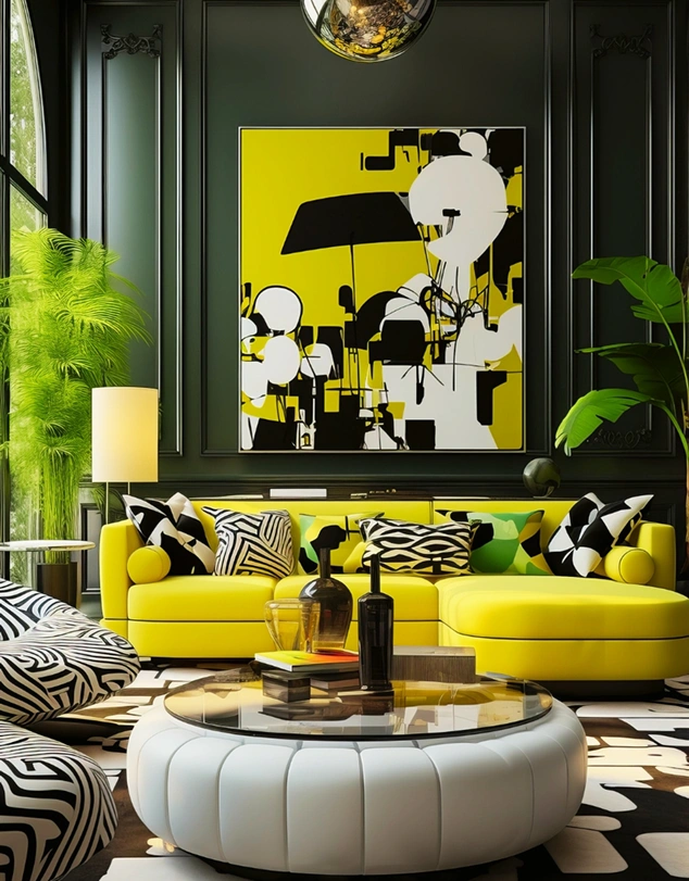 Vibrant Abstract Print